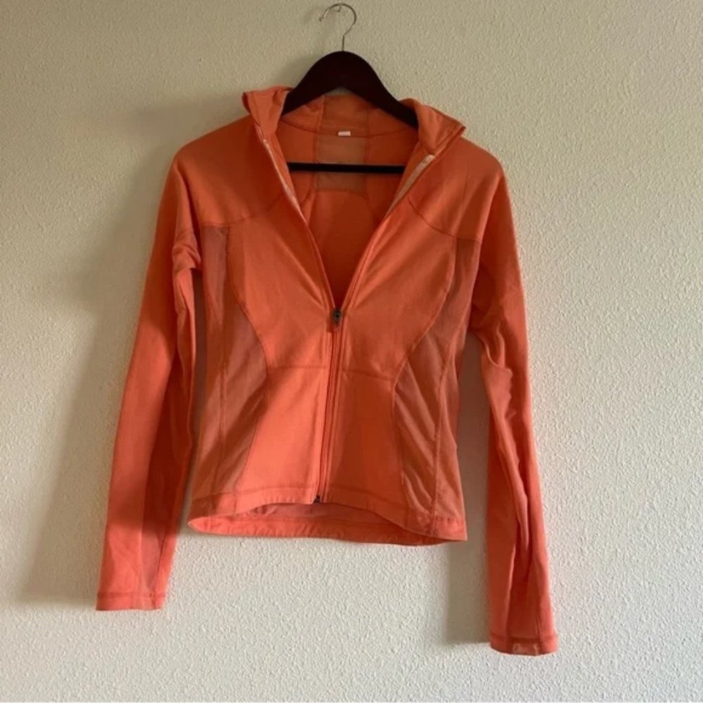 ISO Lululemon Catch Me Air Jacket - Coral, Persimmon, Size 8